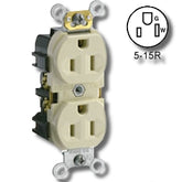 Leviton 5252 Narrow Body Duplex Receptacle